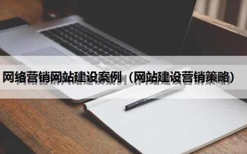 网络营销网站建设案例（网站建设营销策略）